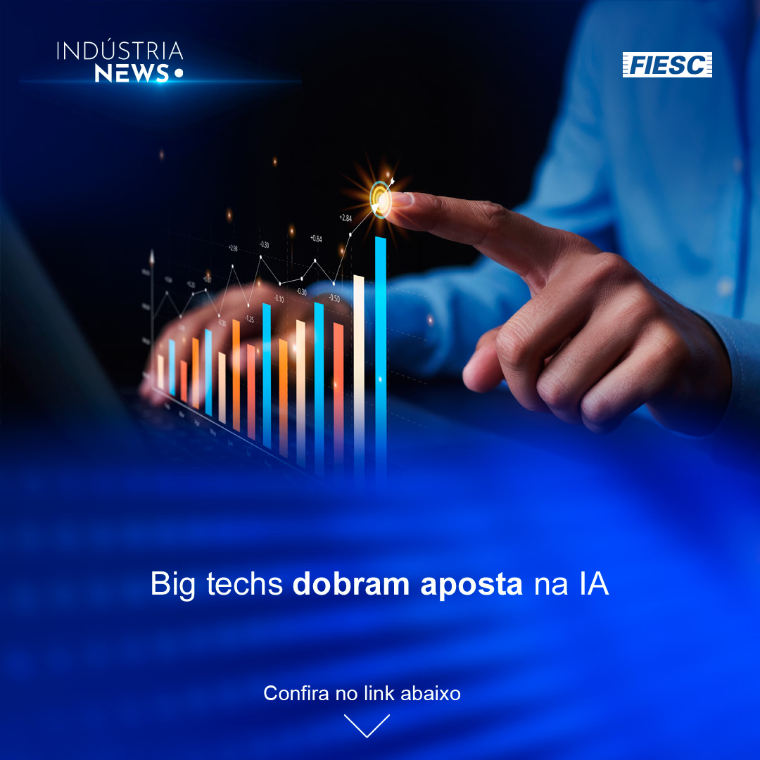 Big techs dobram aposta na IA