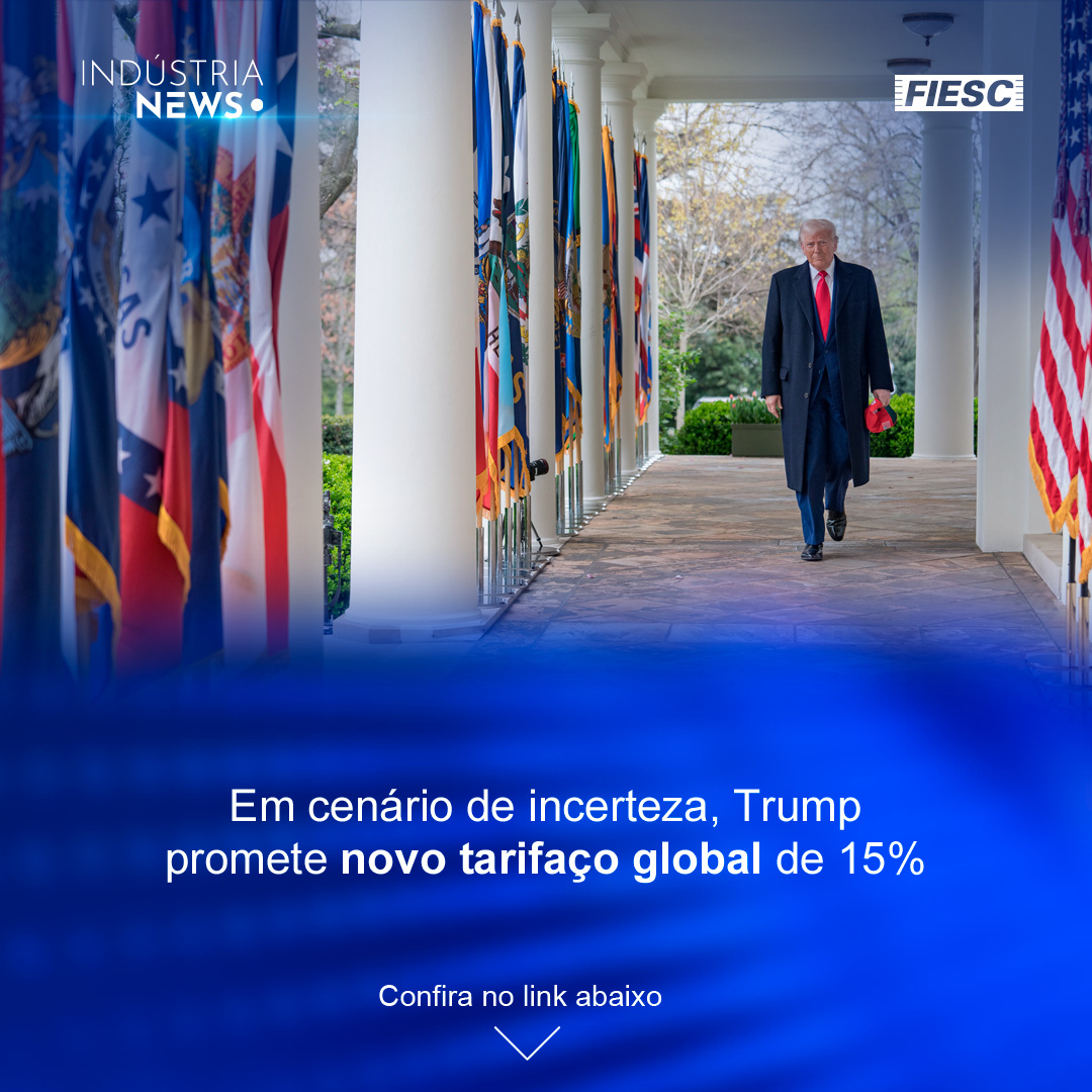 Em cenário de incerteza, Trump promete novo tarifaço global de 15%