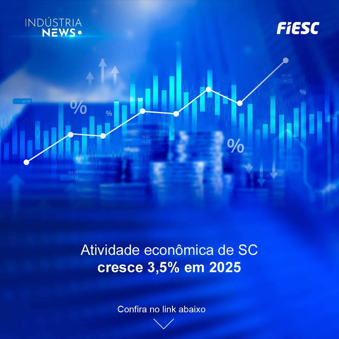 Atividade econômica de SC cresce 3,5%