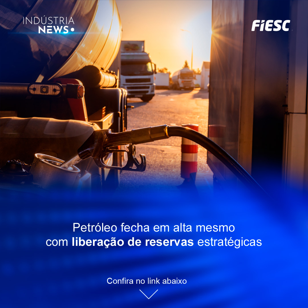 Petróleo fecha em alta mesmo com liberação de reservas estratégicas