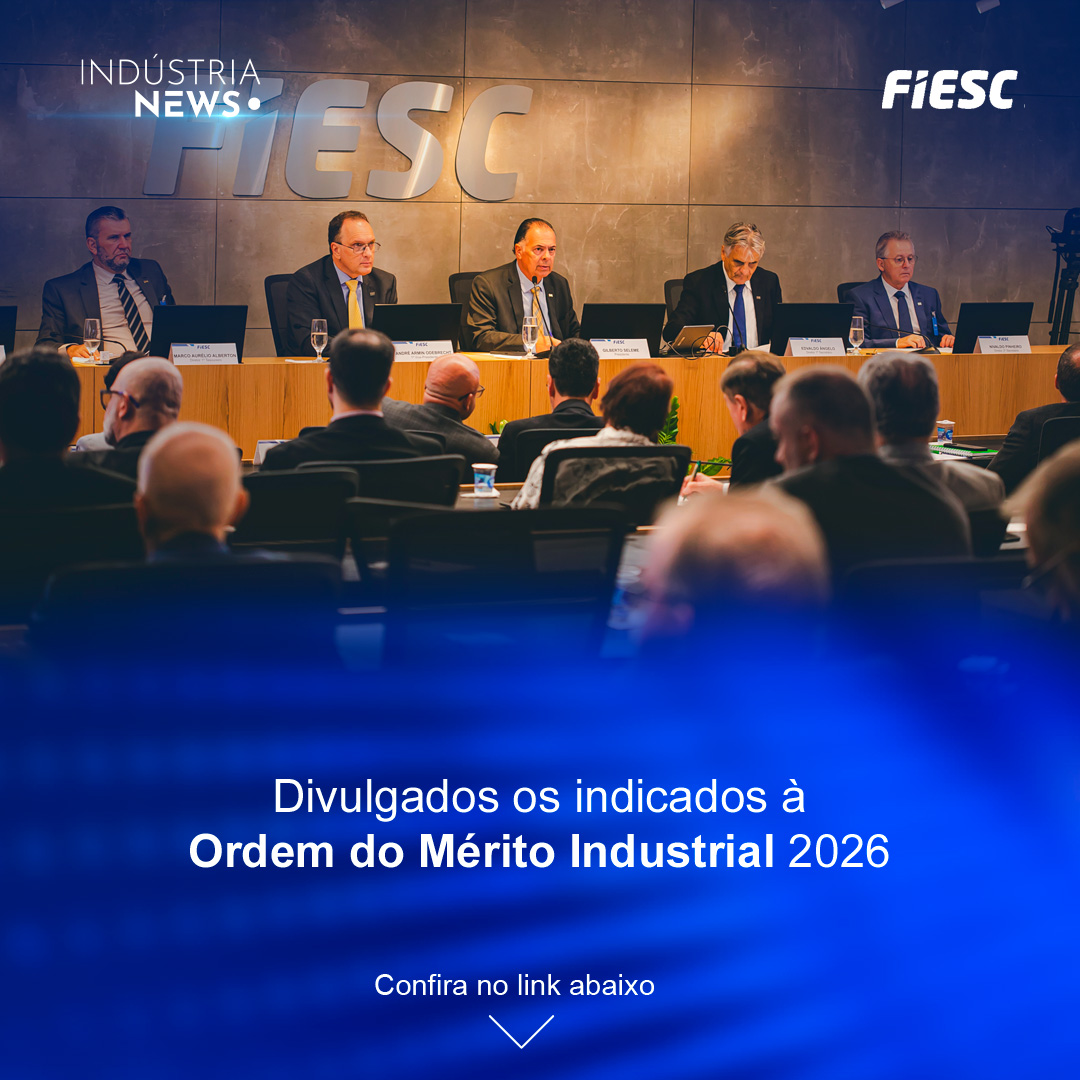 Divulgados os indicados à Ordem do Mérito Industrial 2026