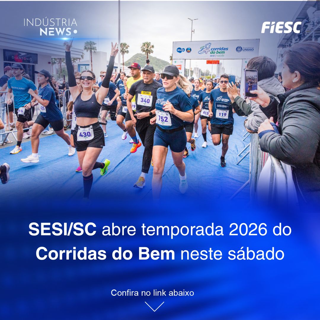 SESI/SC abre temporada 2026 do Corridas do Bem