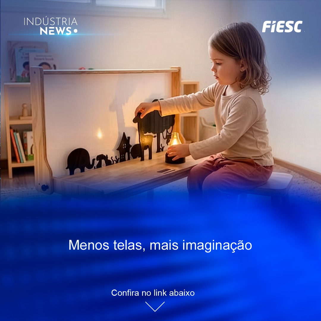 Menos telas, mais imaginação