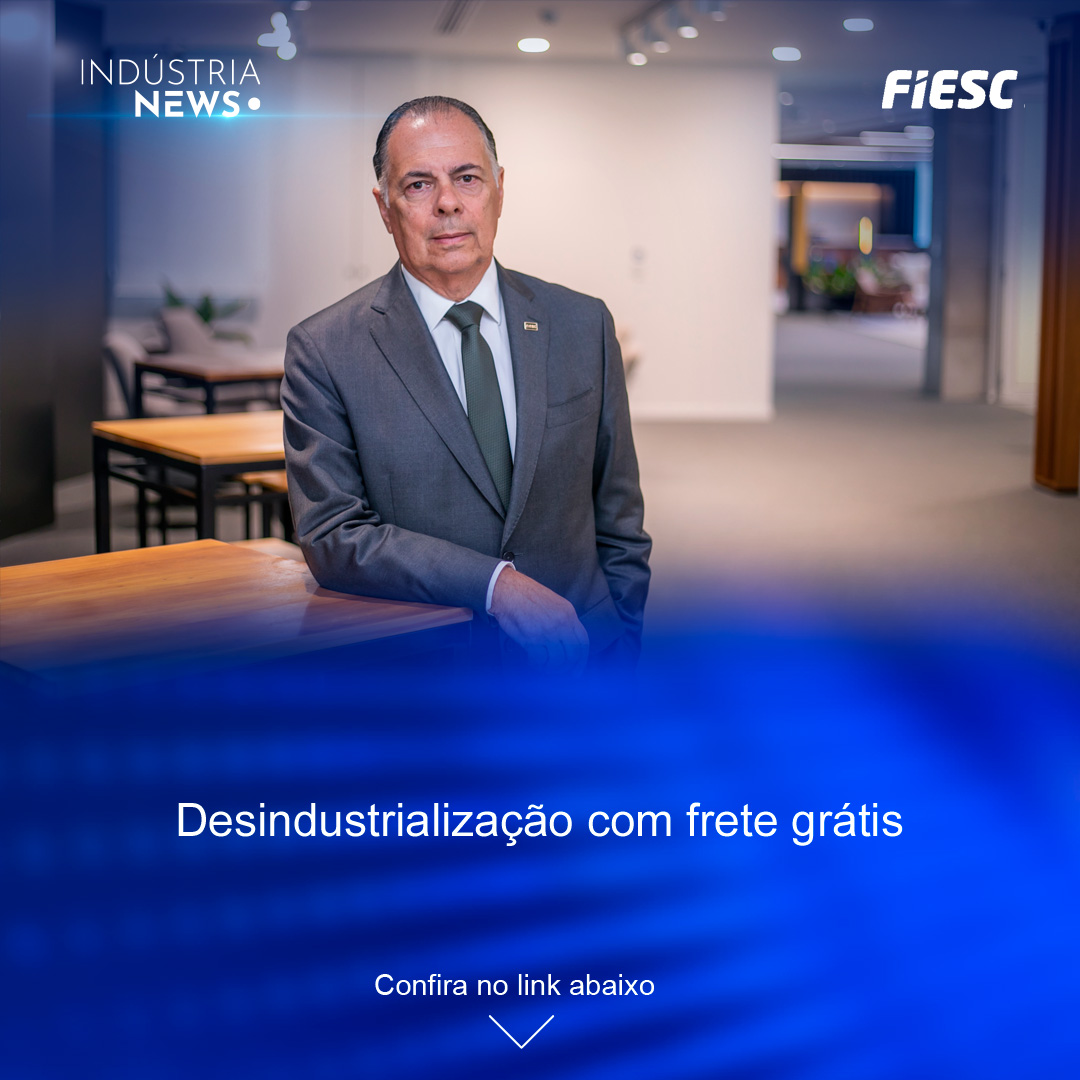 Desindustrialização com frete grátis