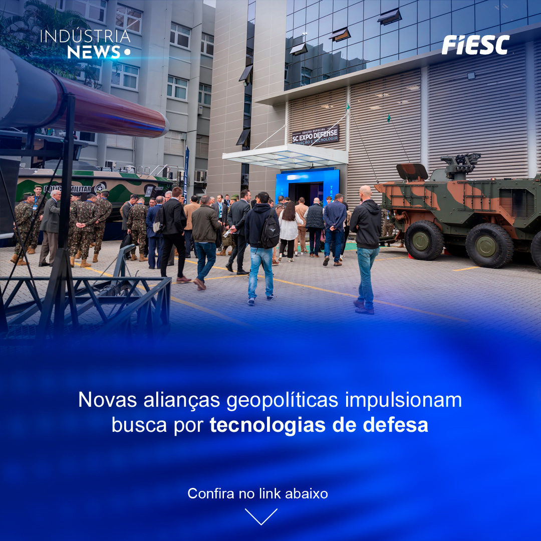 Novas alianças geopolíticas impulsionam busca por tecnologias de defesa