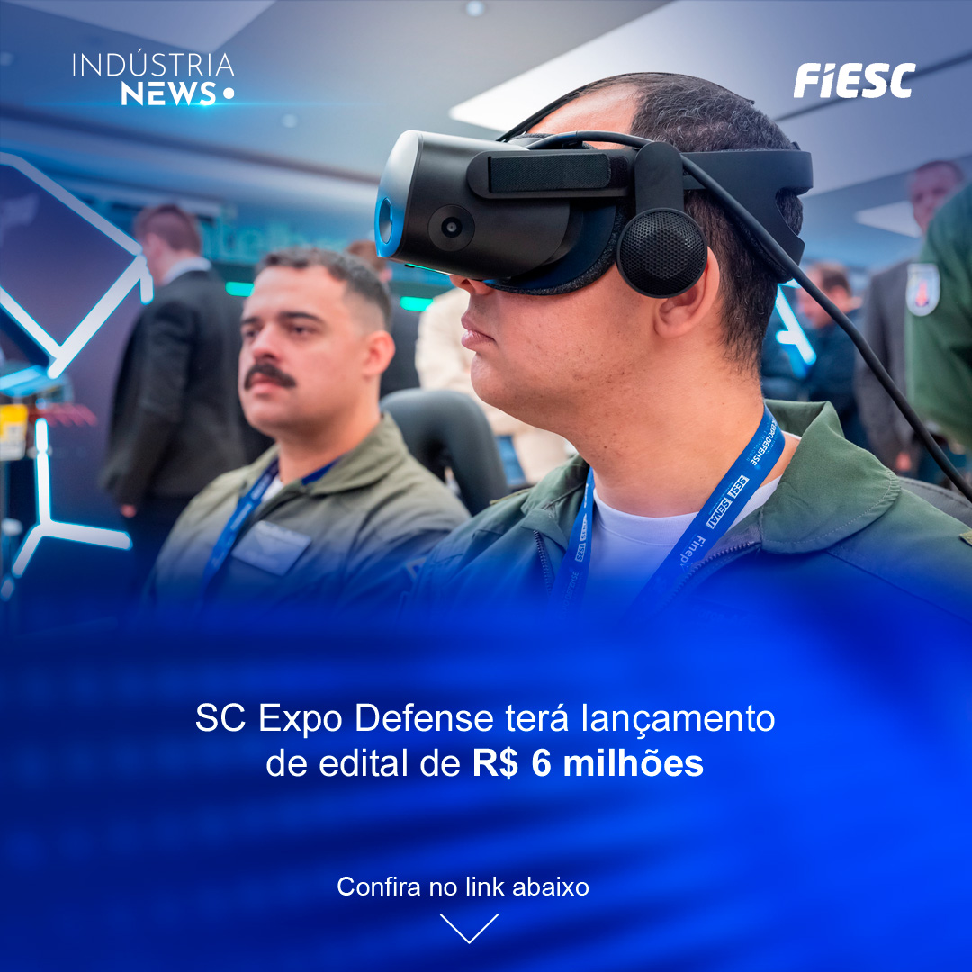 SC Expo Defense terá lançamento de edital de R$ 6 milhões