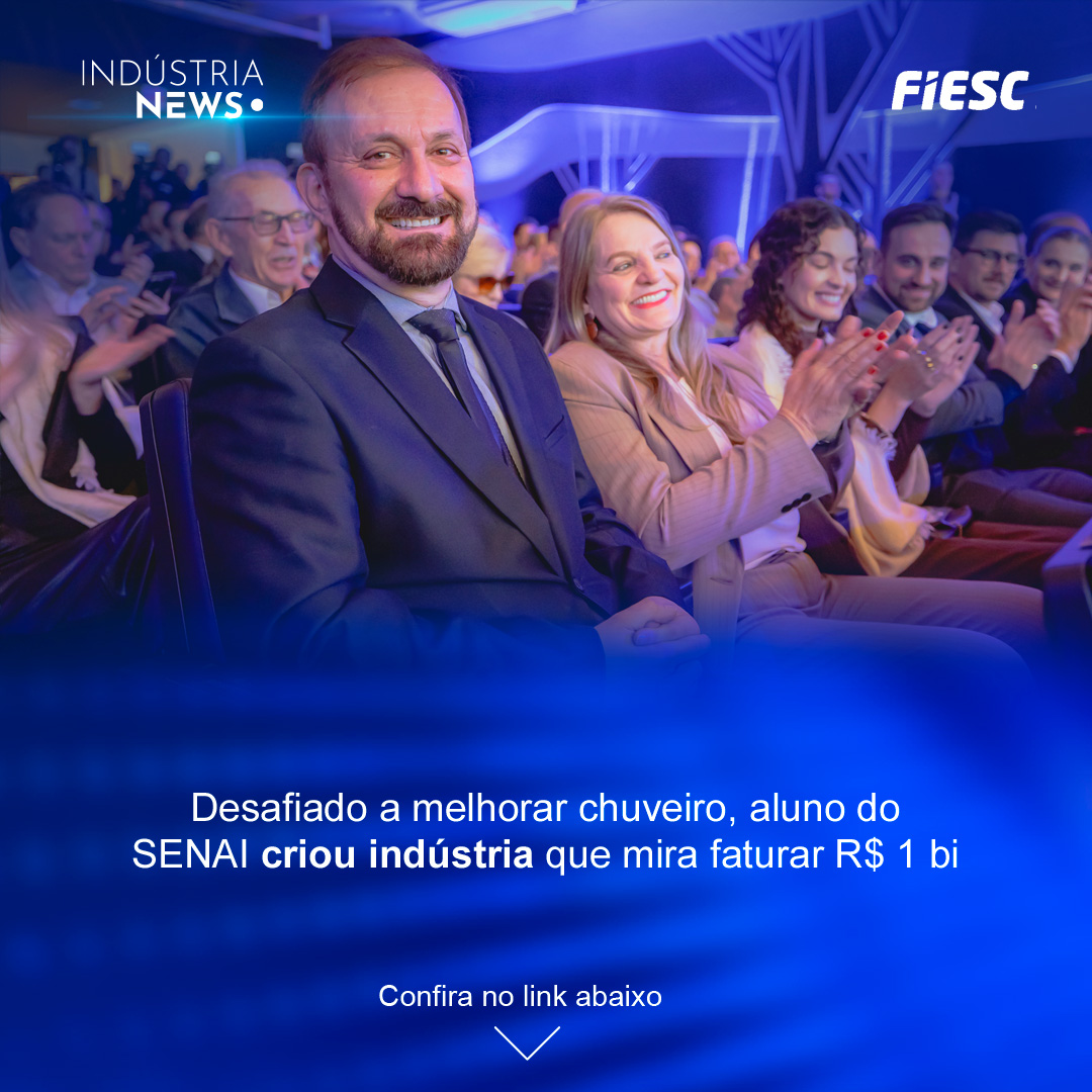 Desafiado a melhorar chuveiro, aluno do SENAI criou indústria que mira faturar R$ 1 bi