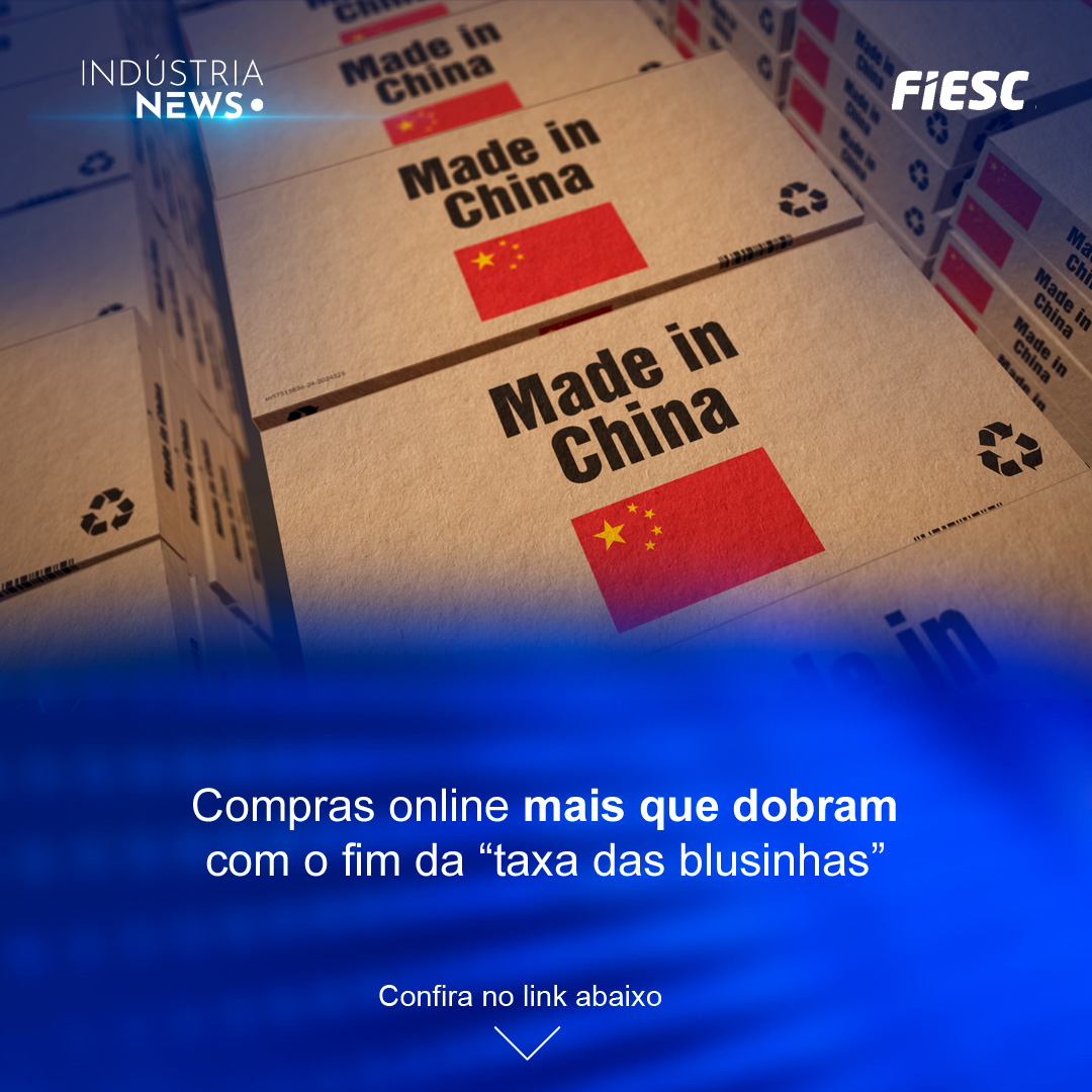 Compras online mais que dobram com o fim da “taxa das blusinhas”