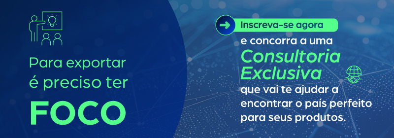 Para exportar é preciso ter foco. Inscreva-se agora e concorra a uma consultoria exclusiva que vai te ajudar a encontrar o país perfeito para seus produtos.