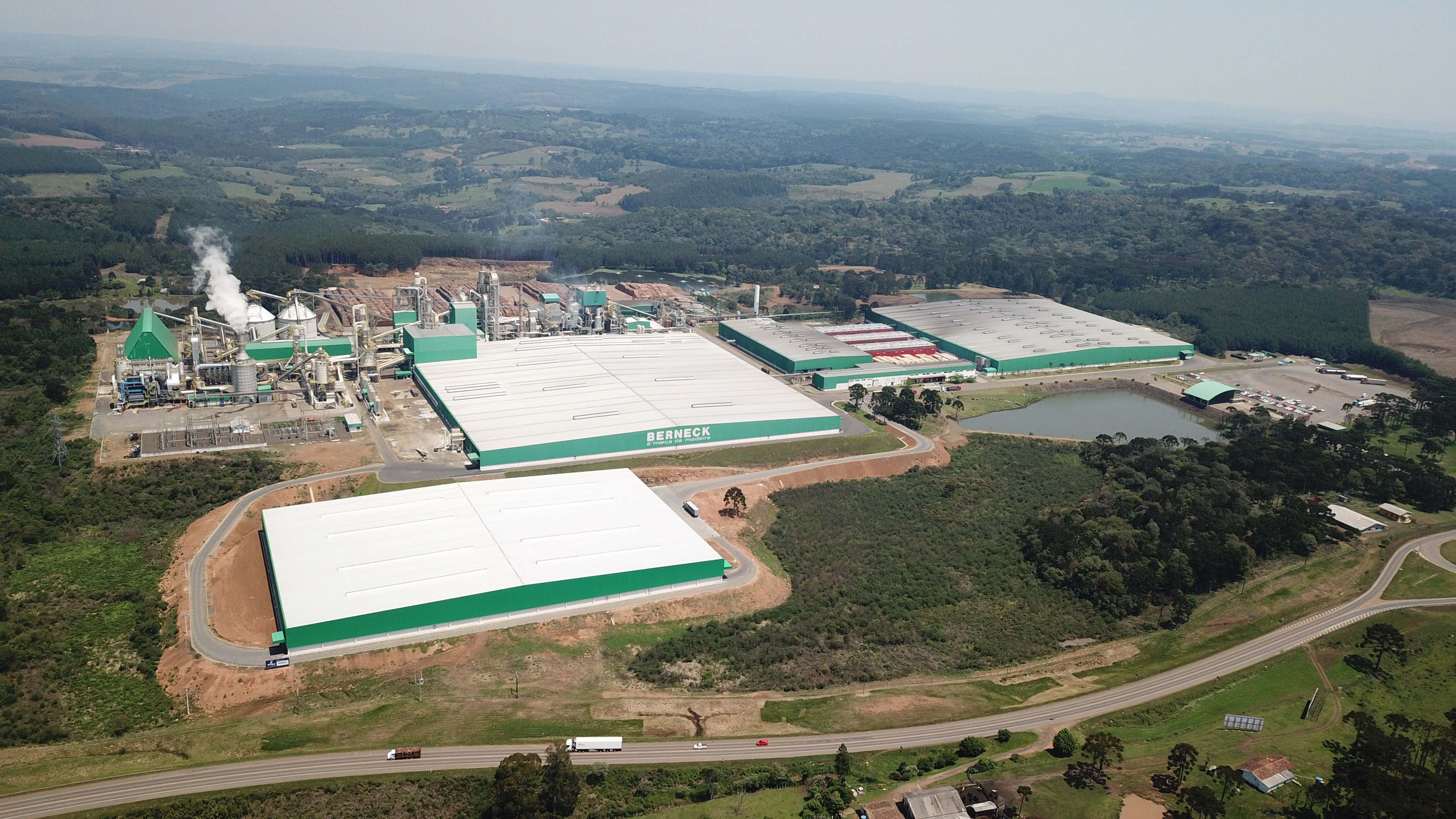 Complexo Industrial em Curitibanos: produção se voltou às exportações