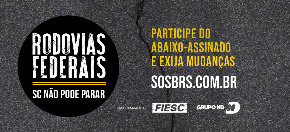 Participe do abaixo-assinado pelas rodovias federais em Santa Catarina e exija mudanças!