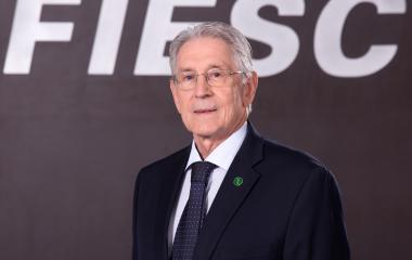 Presidente da FIESC, Glauco José Côrte (Foto: Marcus Quint)