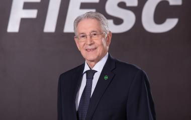 Presidente da FIESC, Glauco José Côrte (Foto: Marcus Quint)