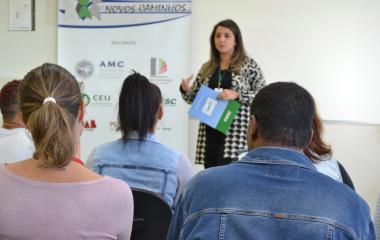 Jovens atendidos em serviços de acolhimento de Criciúma e região participarão das formações. Foto: Clara Fernandes