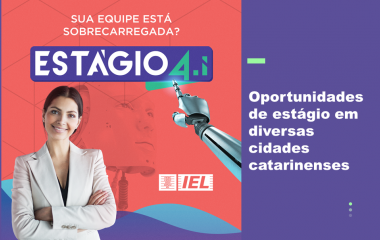oportunidades de estágio em diversas cidades catarinenses