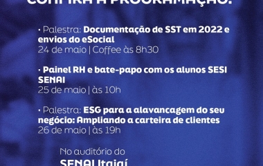 Semana da Indústria - Foz do Rio Itajaí - 2022