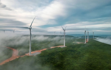 Produção de energia eólica é a que mais cresce dentre as fontes de eletricidade no Brasil nos últimos anos, segundo a Aneel. Foto: Divulgação/Anemus