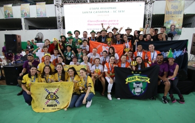 SC classifica seis equipes para o torneio nacional de robótica da FLL