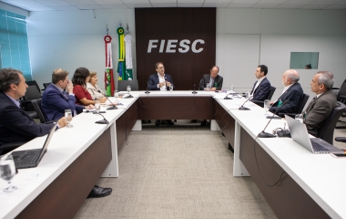 FIESC recebe comitiva do Conselho Nacional do SESI