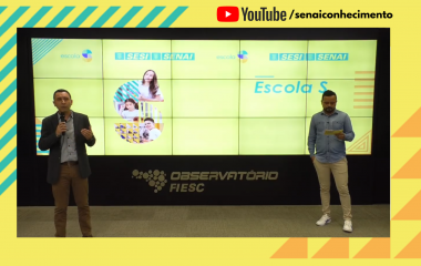 Escola S é apresentada a pais e alunos da rede educacional da FIESC