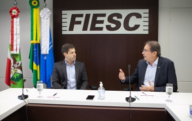 Na FIESC, setor da construção reúne-se com secretário de Desestatização