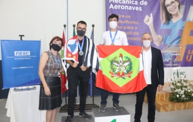 Catarinense vence seletiva e representará o Brasil na WorldSkills Competition  em Shangai