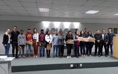 SENAI conclui etapa de programa de qualificação com ACIAG e Prefeitura de Guaramirim