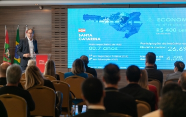 Indústria de SC é tema de encontro do LIDE em Florianópolis 