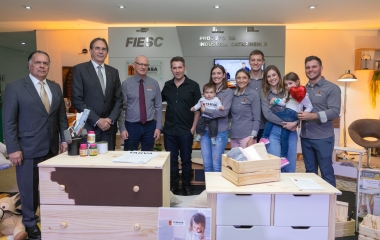 Temasa, de Caçador, expõe no Espaço Indústria, da FIESC