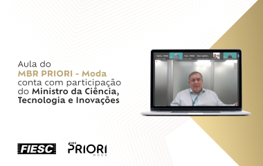 Ministro Paulo Alvim participa de aula do programa PRIORI - Moda