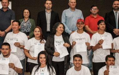 Librelato, SENAI e Prefeitura de Içara capacitam alunos com curso técnico de soldagem