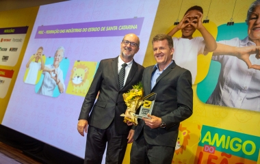 FIESC recebe prêmio que reconhece o programa Fundo Social