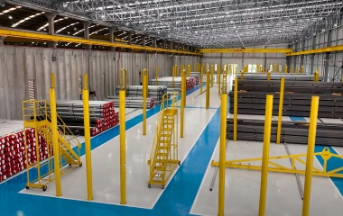 Tuper instala novo centro de armazenagem