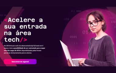 Nova turma de desenvolvedores ‘full stack’ tem inscrições abertas até domingo (7)