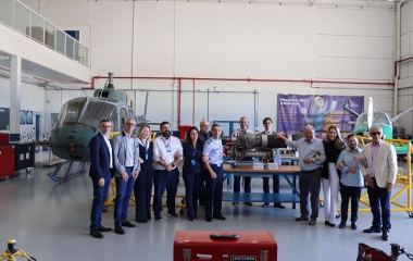 Escola de aviação do SENAI de SC recebe cinco motores doados pela FAB