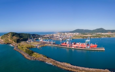 Porto de Imbituba volta a receber linha internacional