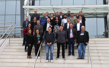 Empresários e lideranças do Alto Vale visitam a FIESC, em Florianópolis