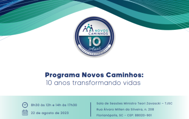 Tribunal de Justiça e parceiros celebram 13 mil matrículas no programa Novos Caminhos