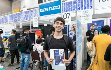 Feirão da Aprendizagem reúne 1,2 mil jovens da Grande Florianópolis