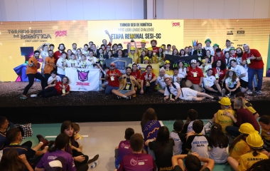 SC abre temporada da FLL no país e classifica quatro equipes para etapa nacional