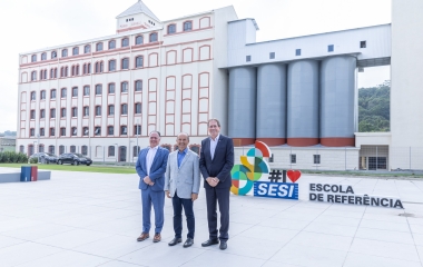 Com ‘DNA industrial’, Escola SESI de Referência impulsiona educação de SC