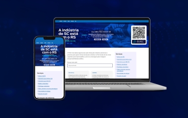 FIESC cria página na internet para amplificar ações de ajuda ao RS