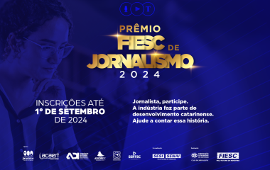 FIESC abre inscrições para Prêmio de Jornalismo 2024
