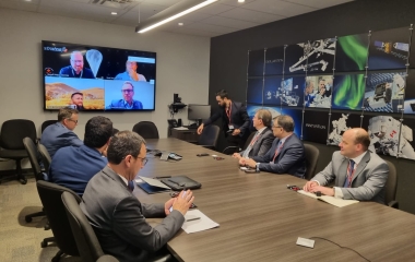 FIESC prospecta parceria com agência espacial canadense