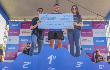 Corridas do Bem ultrapassa marca de meio milhão de reais doados a instituições de SC
