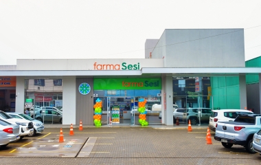farmaSesi, rede de farmácias do SESI/SC, inaugura filial em São Lourenço do Oeste