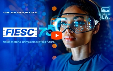 FIESC comemora 75 anos com foco no futuro da indústria