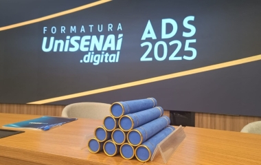 UniSENAI forma nova turma do curso em Análise e Desenvolvimento de Sistemas EAD