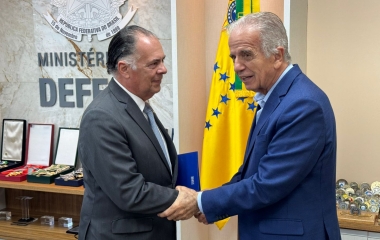 Ministro da Defesa confirma participação na SC Expo Defense em encontro com presidente da FIESC