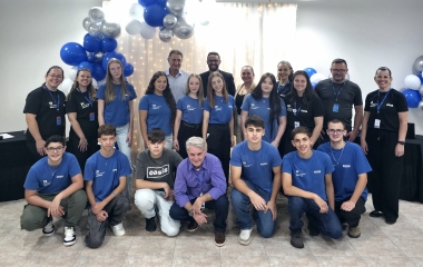 SENAI realiza formatura de jovens da Aprendizagem Industrial em Taió